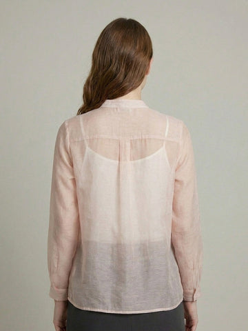 Mandarin Collar Shirt