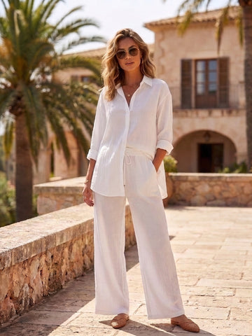 Stylish Women’s 2-Piece Casual Cord Set